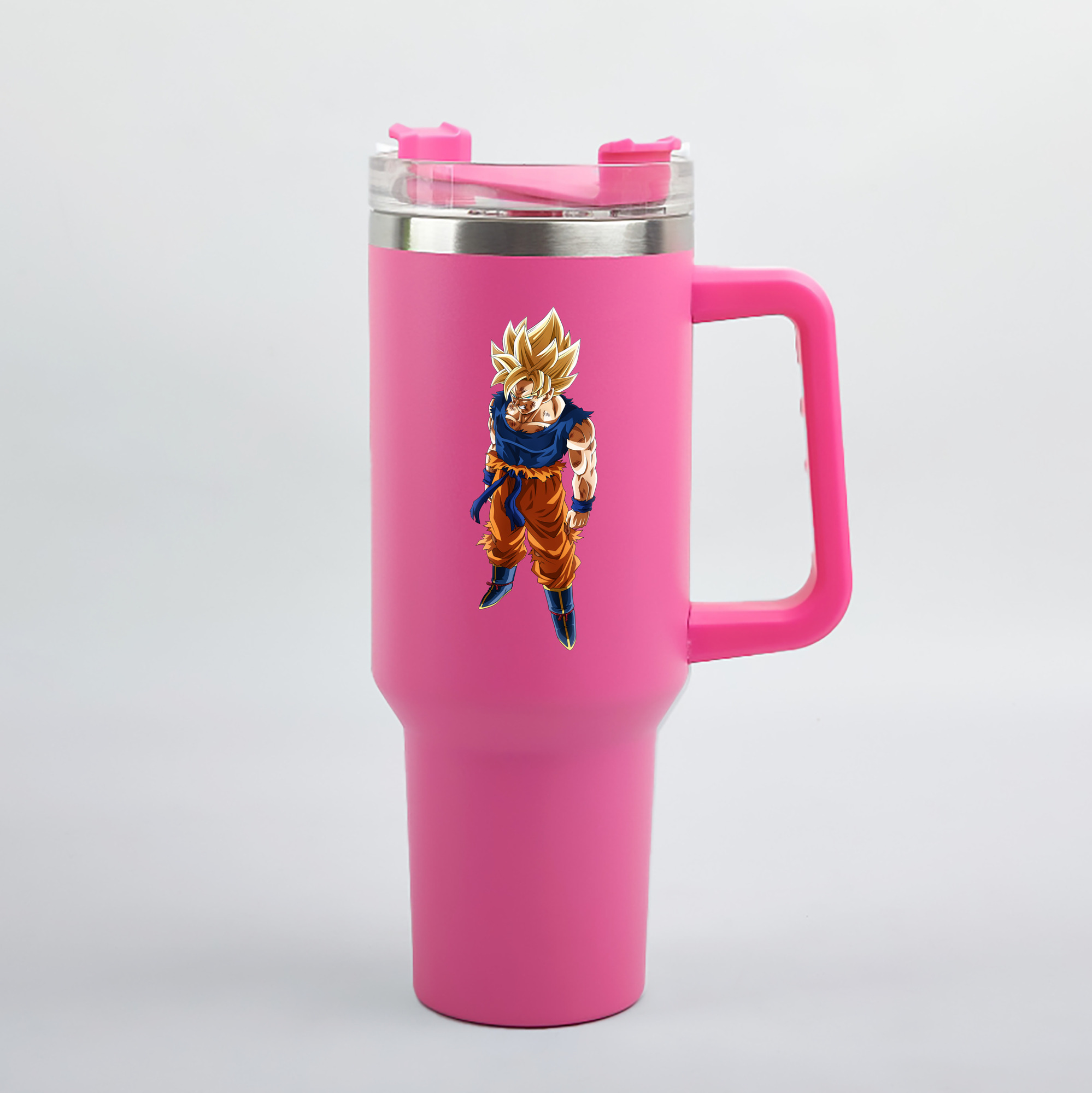 （画像用） ドラゴンボール 孫悟空（そん ごくう）Son Goku カカロット DRAGON BALL Kakarotto 1200mL車用タンブラー（カラープリント）